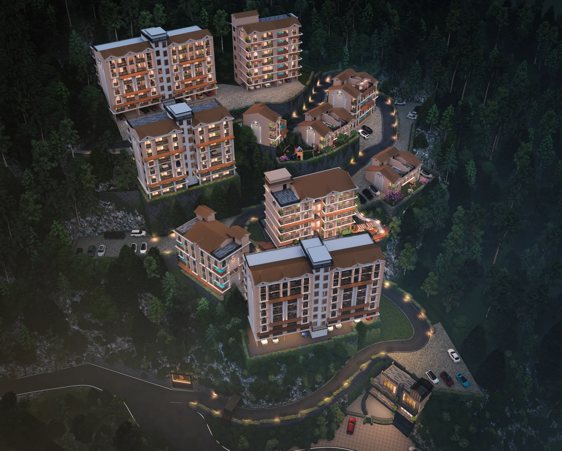 Valley & Hillside Perspective