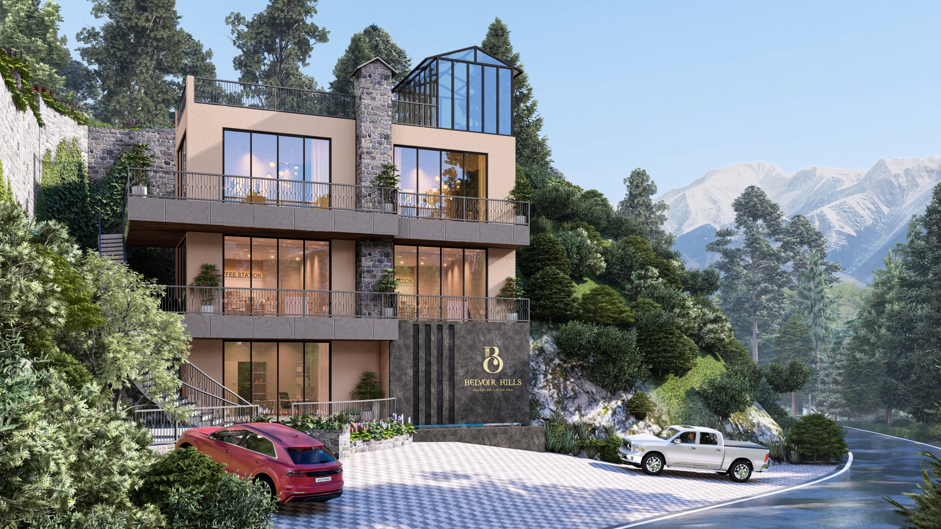 Block 01 Architectural Render