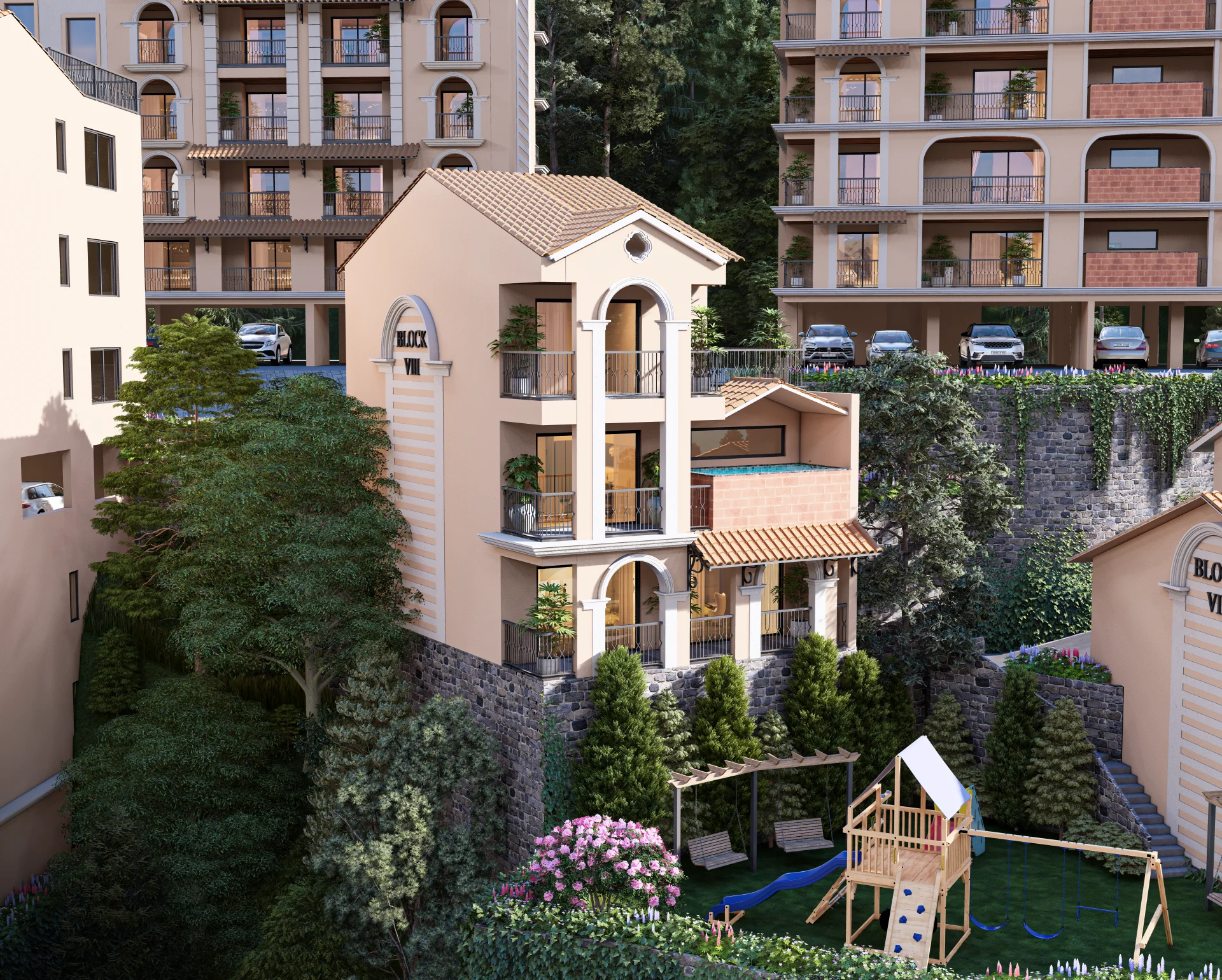 Block 08 Architectural Render