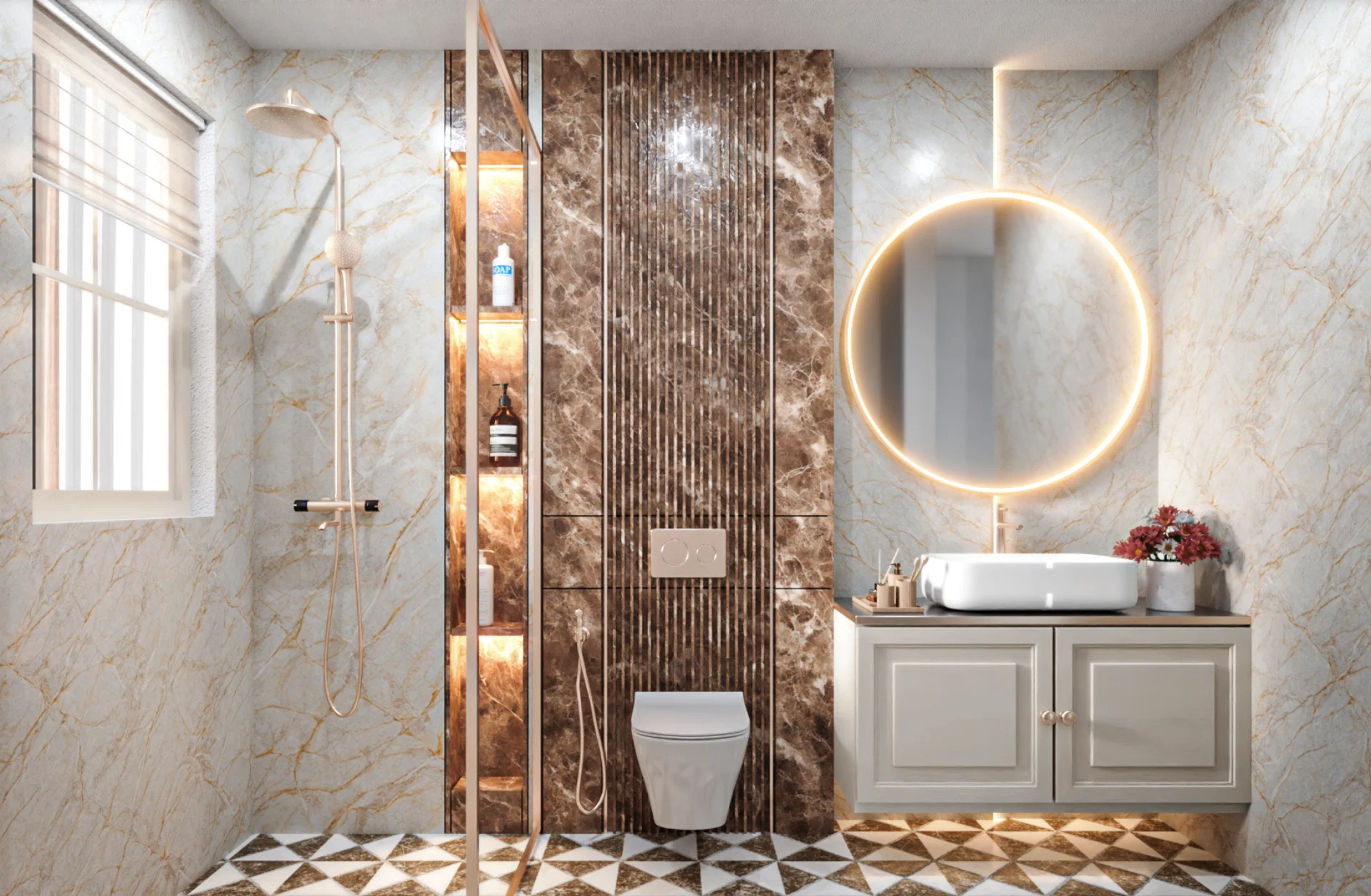 Studio Suite En-Suite Bathroom
